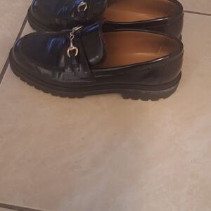 Thursday Boot Company Glossy Black Loafers